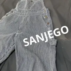 【SANJEGO】サンジェゴ　オーバーオール　コットン100% サイズ30