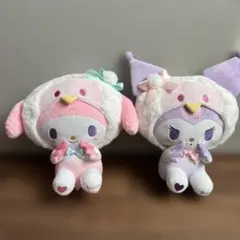 鹿児島県出水市オリジナル　ぬいぐるみ マイメロディ クロミ 2点セット