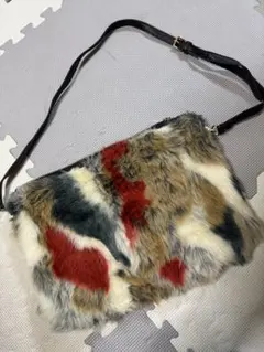 【値下げ価格‼︎】AZUL by moussy ファーショルダーバッグ