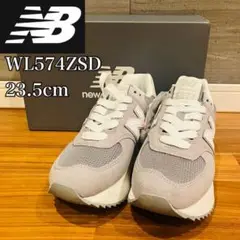 新品未使用 ニューバランス WL574ZSD B 厚底スニーカー 23.5cm