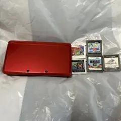 ニンテンドー3DS 訳あり本体　ソフト　5本セット