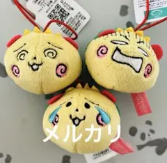 コジコジ　さくらももこ　ぬいぐるみマスコット3つ