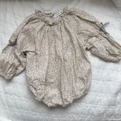 valu bebe 小花柄 ロンパース 6M