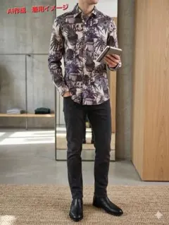 Paul Smith 長袖シャツ 植物柄 総柄のサムネイル