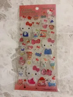 HELLO KITTY ハロー キティ　クリアキャンディシール　新品・