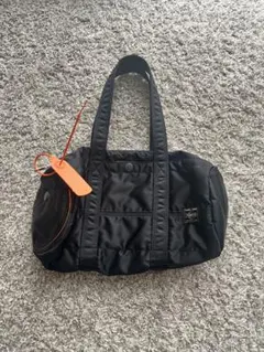 【美品】PORTER ポーターミニボストンバッグ タンカーTANKERブラック