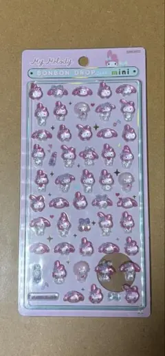 正規品　マイメロBONBON DROP mini シール