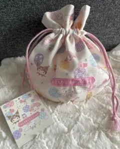 さんりおきゃらくたあず 巾着袋