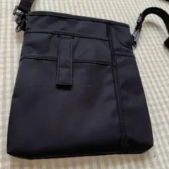 MUJI 無印良品　ペン差し付き　撥水ショルダーバッグ　サコッシュ　ブラックのサムネイル