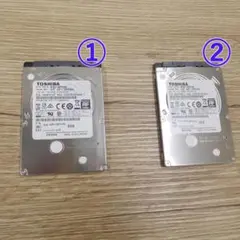 2.5インチHDD TOSHIBA 500GB 2個セット