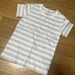 無印良品　ボーダー半袖Tシャツ