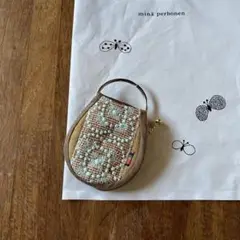 ミナペルホネン　キーリングミニ　キルト　blumen