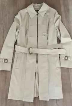 ベージュ ダブルブレスト トレンチコート 11号