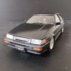 アオシマ 1/24 AE86レビン後期 完成品 シャコタン ドリフトのサムネイル