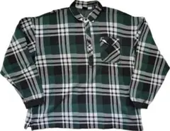 90s old gap check shirt