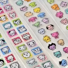 キスカットテープおすそ分け　PETテープ　ダイカット　手帳デコ　コラージュ