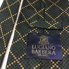 LUCIANO BARBERA ダイヤモンドチェック ネクタイ