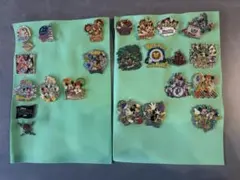 ディズニー　ピンバッジ　まとめて