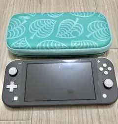 Nintendo Switch Lite グレー 専用ケース付き