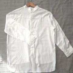 OPAQUE.CLIP オペーククリップ　フリル付きホワイトシャツ