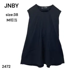 JNBY ジェイエヌビーワイ　チュニック　トップス　ワンピース　黒　38のサムネイル