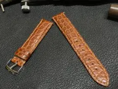 Franck Muller レザーベルト 17mm幅クロコダイル フランクミュラー FRANCK MULLER 純正 レザー ベルト 16mm