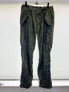 パーリーゲイツ　冬用迷彩柄パンツ　オリーブグリーン　サイズ5