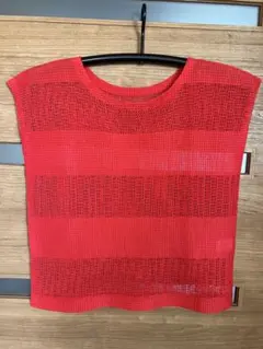 me ISSEY MIYAKE トップス レッド