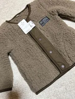 フリースジャケット ブラウン