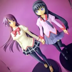 美少女フィギュア　化物語✕まどマギ　MADOGATARI展　ひたぎ&ほむら