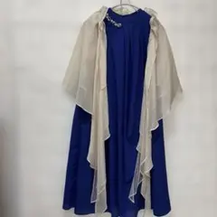 DRESS LAB ドレス ボレロ セット M 結婚式 青