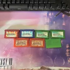 ゲームボーイアドバンス ポケットモンスター ソフト 7本セット