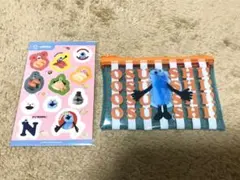 パペットスンスン スシロー コラボ クリアポーチ＆シール