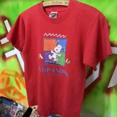 90s USA製 Camp Snoopy Tシャツ キッズL ヴィンテージ