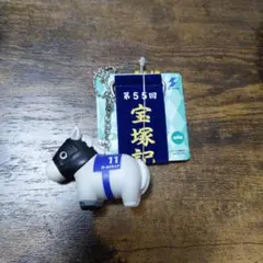 ゴールドシップ　宝塚記念　優勝レイ付きソフビフィギュアボールチェーン3のサムネイル