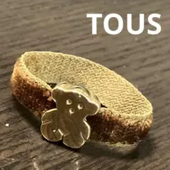 TOUS 天然石オニキス ベア タッセルネックレス クマ型 熊 TOUS 天然石オニキス ベア タッセルネックレス クマ型 熊