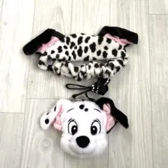 ディズニーリゾート　101匹わんちゃん　ダルメシアン　バンダナ　ポシェット