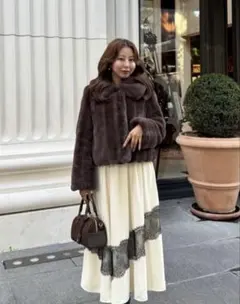 herlipto Winter Love Faux Fur Coat