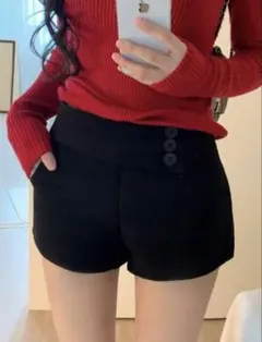 SHEIN ショートパンツ S ブラック