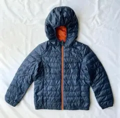 UNIQLOユニクロ　ウルトラライトダウン　ジャンバー　ネイビー140　キッズ