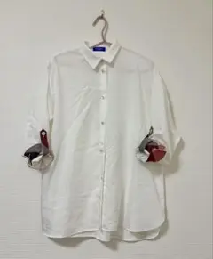 BLUE LABEL ホワイトシャツ 長袖　F