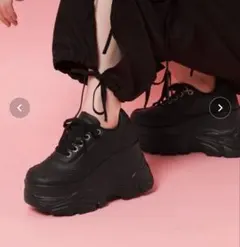 厚底キラキラインヒールスニーカー　cs T&P