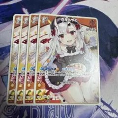 ホロライブカードゲーム　百鬼あやめ　ホロカ　ホロライブ　1st