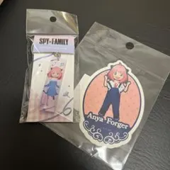 【新品未開封】SPY×FAMILY アーニャ ステッカー・アクリルキーホルダー