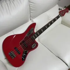 ベース Fender Japan JAB-EQ Jaguar Bass Red Fender Japan JAB Jaguar Bass Hot Rod Red – Chicago Music