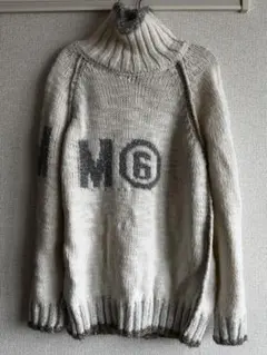 MSGM クマ刺繍 タートルネックニット - メルカリ
