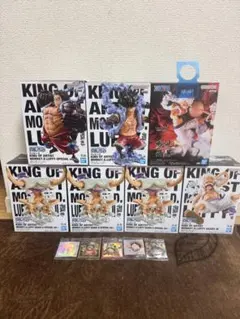 Luffy figures + stickers! Bundle