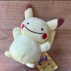 新品タグ付き　ポケモンセンター　ぬいぐるみ　へんしん！メタモン　ピカチュウ