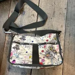 レスポーサック　ショルダーバッグ斜め掛けハワイ限定レアフラワー