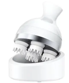 電動頭皮ブラシ ヘッドスパ 頭皮ケア 乾湿両用 3D振動 頭皮ブラシ 乾湿両用